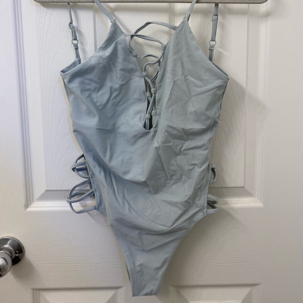 Strappy swim suit